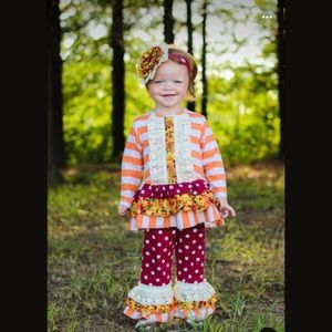 Hues of Harvest Tunic and Pants set